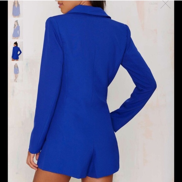 Brand New Tuxedo Romper - Picture 3 of 4